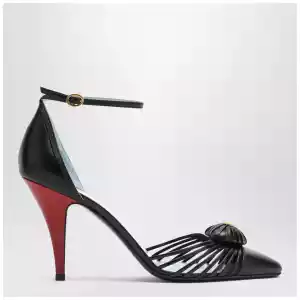 Valentino Garavani Décolleté VG Sandal Royal black