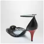 Valentino Garavani Décolleté VG Sandal Royal black