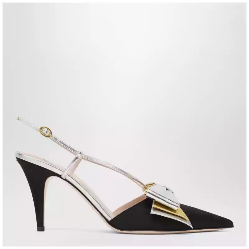 Valentino Garavani Slingback Bowow pumps black with bow