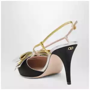 Valentino Garavani Slingback Bowow pumps black with bow
