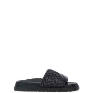 Fendi Diagonal Sandals