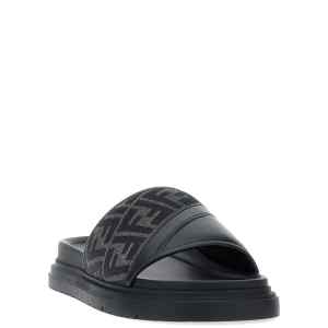 Fendi Diagonal Sandals