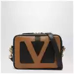 Valentino Garavani Viva Superstar crossbody bag black/brown