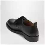 Valentino Garavani Black leather strap with Vlogo plaque