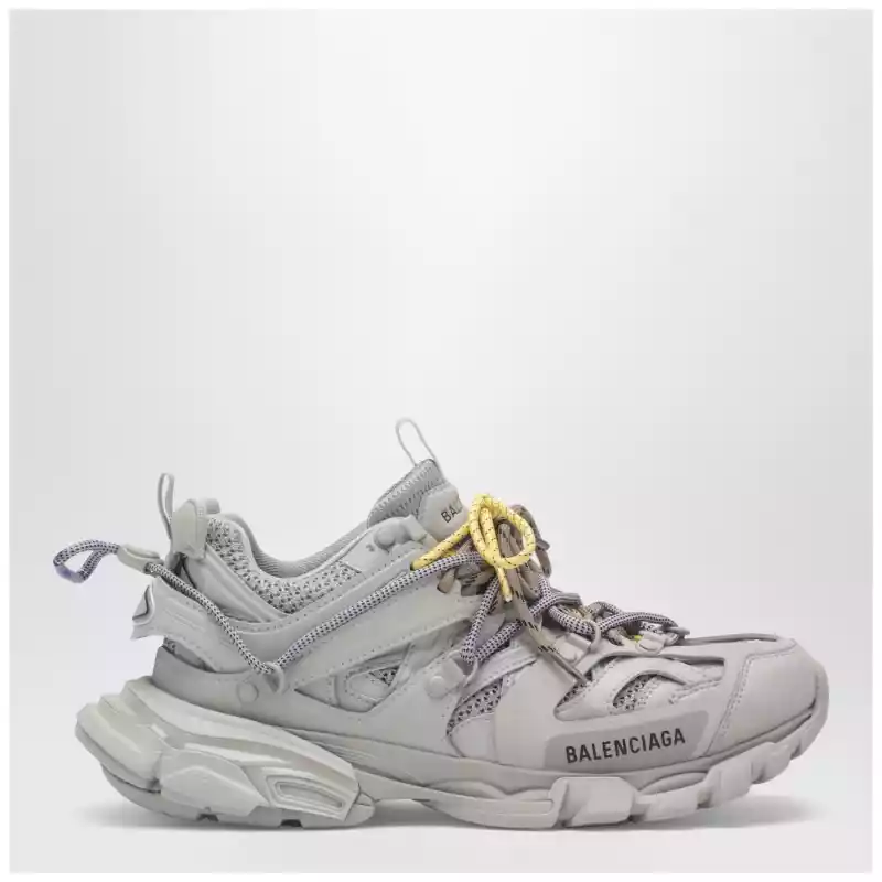 Balenciaga Track Trail sneakers in yellow, purple, brown and black
