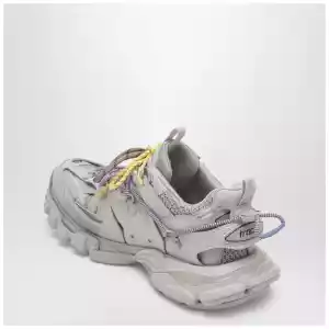 Balenciaga Track Trail sneakers in yellow, purple, brown and black