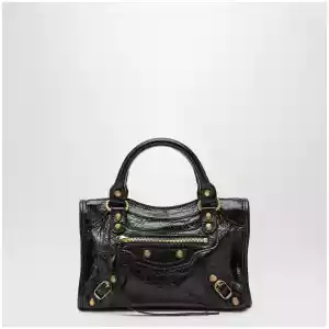 Balenciaga Le City mini bag in black lambskin