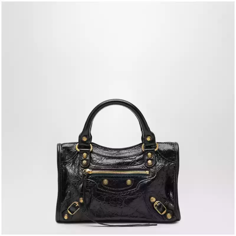 Balenciaga Le City mini bag in black lambskin