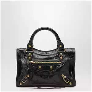 Balenciaga Le City mini bag in black lambskin