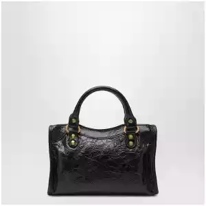 Balenciaga Le City mini bag in black lambskin