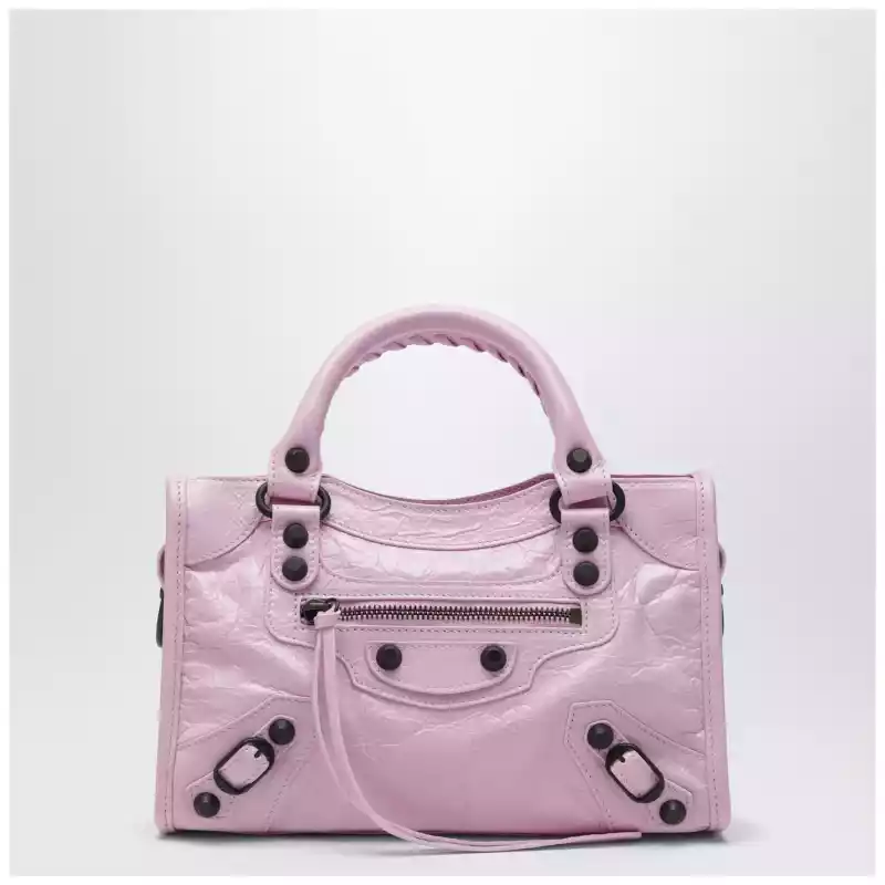8063952ABEK_S_BALEN-5731.a Balenciaga Le City Mini tote bag in pink
