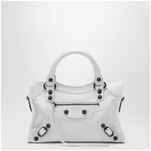 Balenciaga Le City Mini white tote bag