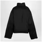 Balenciaga Reversible red and black down jacket in technical twill