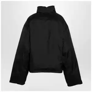 Balenciaga Reversible red and black down jacket in technical twill