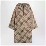 Burberry Beige flounced midi skirt