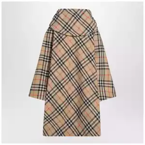 Burberry Beige flounced midi skirt