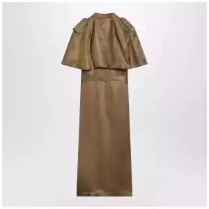 Burberry Viscose twill trench dress