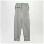 Burberry Trousers with B Shield emblem in lyocell