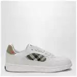 Burberry Terrace sneakers in leather and beige Check