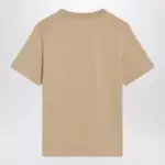 Burberry Light beige T-shirt with Equestrian Knight Design