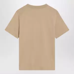 Burberry Light beige T-shirt with Equestrian Knight Design