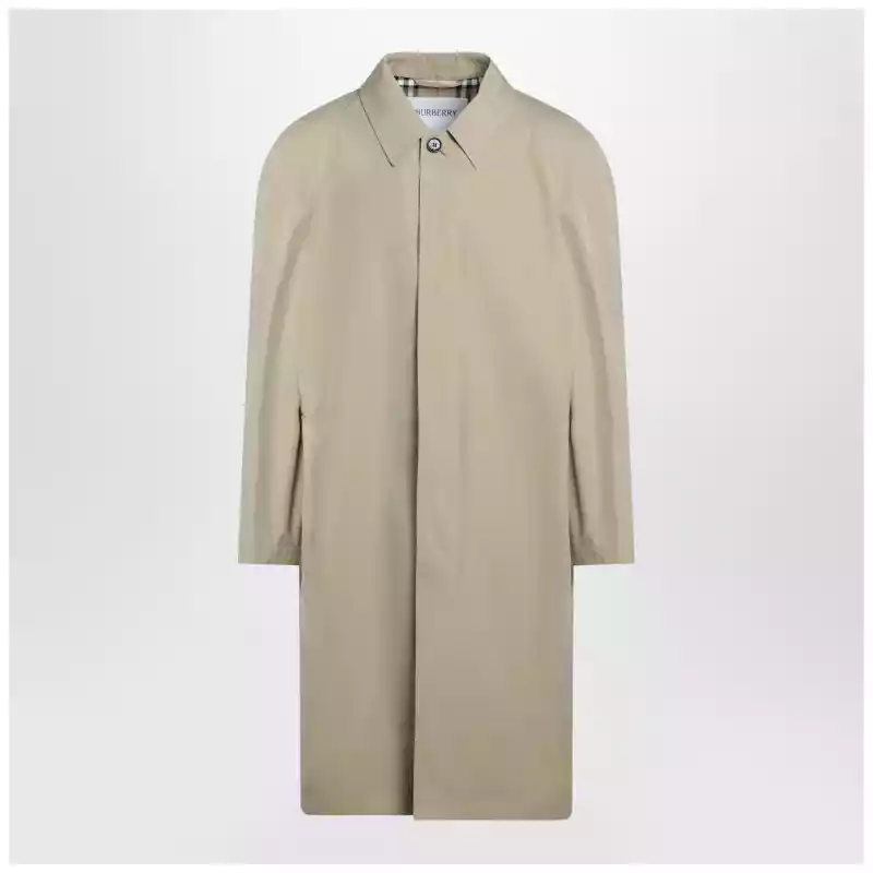 Burberry Beige cotton overcoat