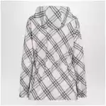 Burberry Whitstable light pink jacket with Check pattern