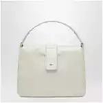 Burberry Small Rider shoulder bag in beige lambskin