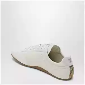 Burberry Beige leather Knight Runner trainers