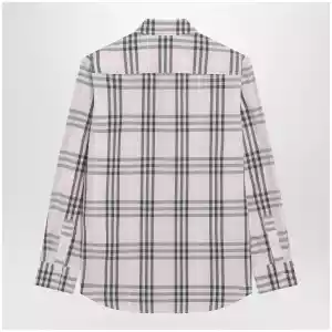 Burberry Pink cotton Check pattern shirt