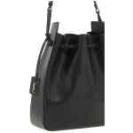 Saint Laurent Large Leather Bucket Bag