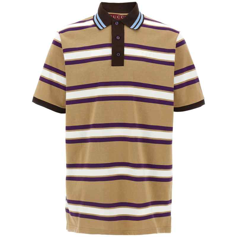 824338XJG789040_01_M_2025-03-28T11-12-19.543Z-1 Gucci Embossed Logo Polo Shirt