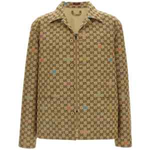 Gucci Multicolor Fil Coupe Jacket