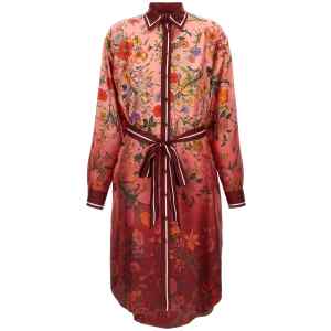 Gucci Flora Print Dress
