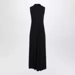 Balenciaga Black sleeveless long dress