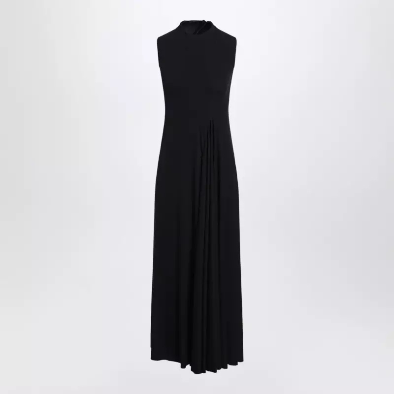 Balenciaga Black sleeveless long dress