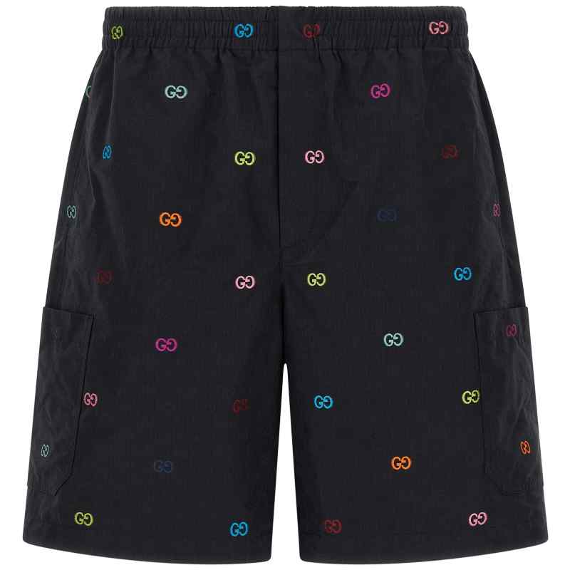 837506ZATA01152_01_M_2025-06-30T08-35-37.24Z-1 Gucci Multicolor Fil Coupé Bermuda Shorts