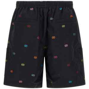 Gucci Multicolor Fil Coupé Bermuda Shorts