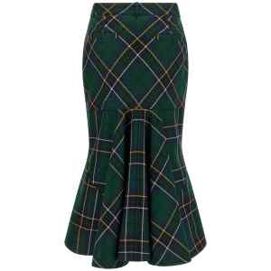 Alexander McQueen Tartan Skirt