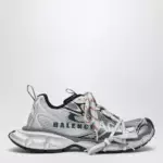 Balenciaga 3XL Split Logo sneakers in white/navy/grey