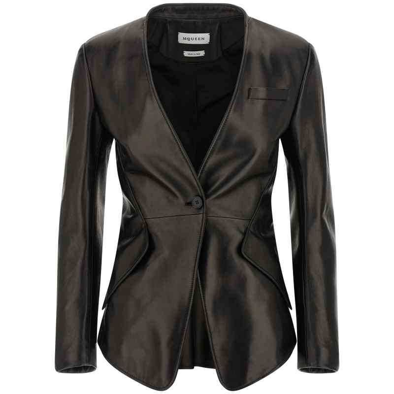 Alexander McQueen Nappa Blazer