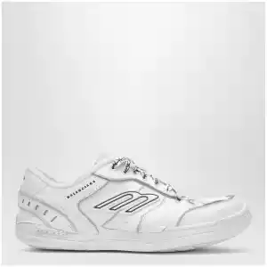 Balenciaga Hamptons Worn-Out Mid white sneakers