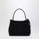Balenciaga Rodeo Mini handbag in calf suede, black