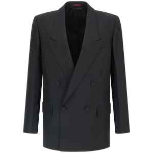 Gucci Double-breasted Technical Panama Blazer