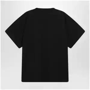 Balenciaga Paris Thunderstorm oversized black T-shirt