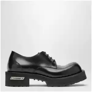 Balenciaga Denom derby shoes in calfskin leather