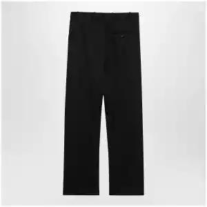 Balenciaga Too Far tailored trousers in dry wool, black