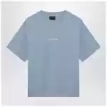 Light blue Balenciaga Back Medium Fit T-shirt