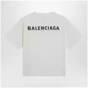 Balenciaga Back Medium Fit T-shirt in cream