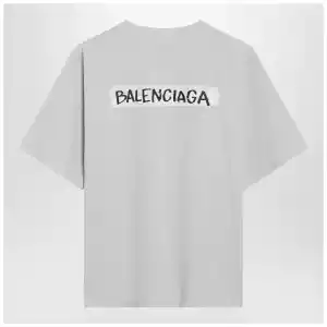 Balenciaga White Masking Tape T-shirt, medium fit
